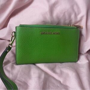 Michael Kors Green Adele Wallet